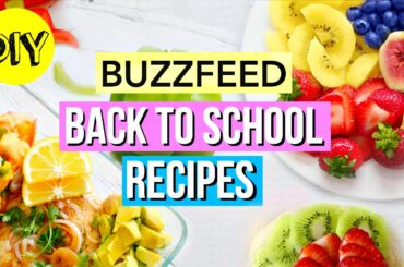 Testing BuzzFeed Recipes EP 6: Back to School Breakfast & Lunch Ideas!