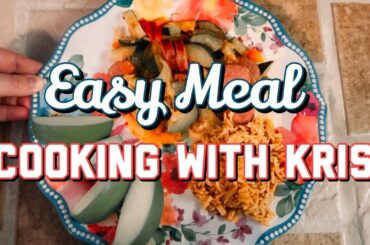 Cook With Me | Easy & Simple Dinner Idea | Cheap Meal Idea | The Davis Life