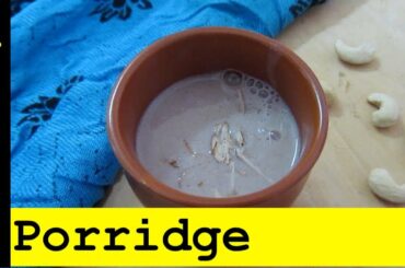 Ragi Kanji | Ragi Malt Recipe in Tamil | Healthy Ragi Porridge for weight loss