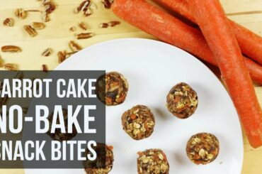 Carrot Cake No-Bake Snack Bites | Healthy Gluten Free Snack Recipe by Forkly