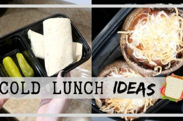 COLD LUNCH IDEAS | LIFE AS JESSICA MARIE