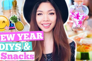 Healthy Snack Ideas, Workouts & DIYS for New Year's 2016!!