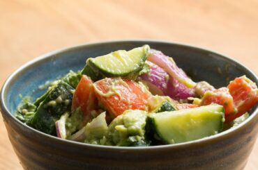 Make This Healthy Cucumber Avocado Salad Using Our New Tasty App