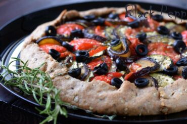 Ratatouille Galette Recipe | Black Pepper Chef