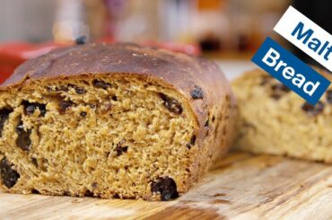 🔵 Malt Bread Recipe with Raisins