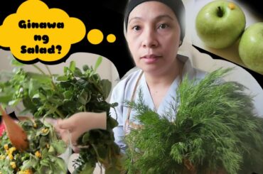 Delicious, healthy purslane salad🥗(alusiman)