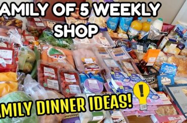 TESCO GROCERY HAUL & FAMILY OF 5 MEAL PLAN