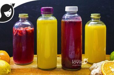 How to Make Water Kefir - Fermented Home-brewed Soda - 3 Flavours