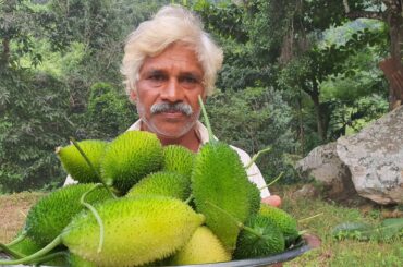 Healthy Spiny Gourd Curry Prepared by Grandpa - Spiny Gourd Recipe
