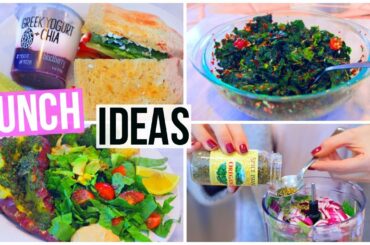 3 SIMPLE & HEALTHY LUNCH IDEAS! Nikkiphillippi
