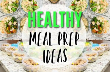 EASY MEAL PREP IDEAS//HEALTHY MEAL PREP RECIPES