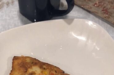 A great breakfast Ideas  fried cheese bread something different and fast my Ava loves it