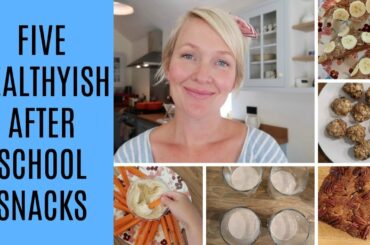 HEALTHY AFTER SCHOOL SNACK IDEAS | MRS RACHEL BRADY