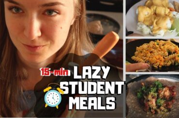 3 EASY & HEALTHY 15-MIN STUDENT MEALS UNDER £1 (Vegan)