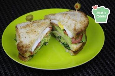 Avocado club sandwich - Episode 82 - Amina is Cooking