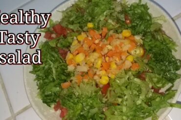 Salad can be tasty?Do check it out quick & healthy salad recipe! Ritu vlog🤗