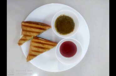 Easy to cook veg grilled sandwich | Double decker grilled sandwich recipe
