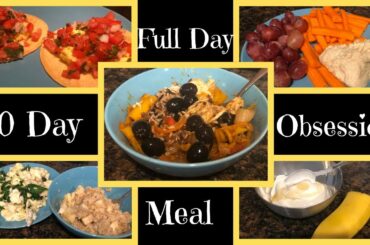 Full Day Portion Control Meals | 80 Day Obsession | 21 Day Fix | Low Calorie Weight Loss