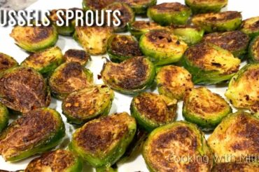 Crispy Brussels Sprouts | Easy Healthy Side Dish | How-To Roast Brussels Sprouts