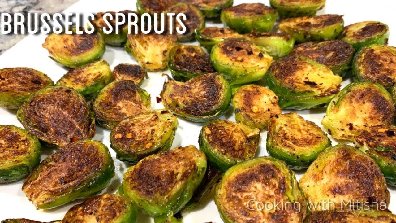 Crispy Brussels Sprouts | Easy Healthy Side Dish | How-To Roast Brussels Sprouts Crispy Brussels Sprouts | Easy Healthy Side Dish | How-To Roast Brussels Sprouts