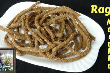 Ragi Murukku | Finger Millet Murukku | Ragi Chakli | Ragi Murukulu Recipe | Healthy Snack Recipes