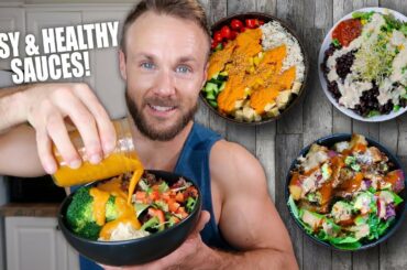 3 AMAZING OIL FREE SAUCES | VEGAN & GLUTEN FREE