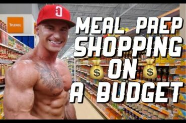 Meal Prep Grocery Shopping On A Budget | Cheap & Healthy | Kroger