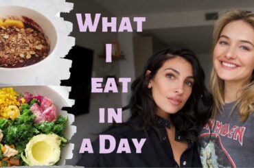 What I Eat In A Day As A Model | Ridiculously Healthy Tasty Recipes | Sanne + Anna