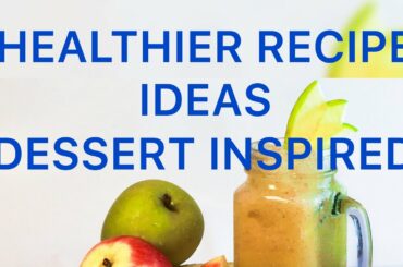 #fallrecipes #desserts #healthy Healthier Autumn Recipe Ideas- Dessert Inspired