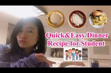 Quick&Easy Dinner Recipe for Student