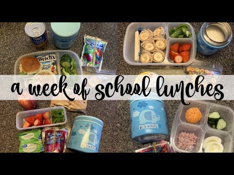 A WEEK OF SCHOOL LUNCHES || OCTOBER 25 – NOVEMBER 1, 2019 || LUNCH IDEAS WITH BLUE ELE A WEEK OF SCHOOL LUNCHES || OCTOBER 25 - NOVEMBER 1, 2019 || LUNCH IDEAS WITH BLUE ELE