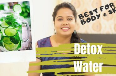 Detox water for glowing skin and weight loss || NuR Styles|| Detox water recipe