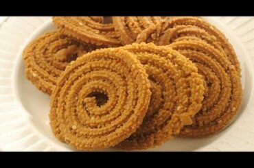 Mullu Murukku/Mullu Thenkuzhal -  Healthy Snack Recipe (How-to) in Tamil