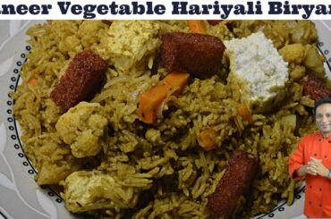 Paneer Recipe with Mix Veg Hariyali Pulao with Apple Raita Great For Lunch Box Recipes