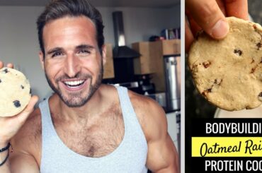 SOFT and CHEWY Oatmeal Raisin Cookie Recipe | BODYBUILDING, MACRO FRIENDLY, HEALTHY