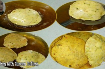 kheera aur suji ki puri /quick and healthy nashta/kids tiffen recipe kitchen with zareen fatima