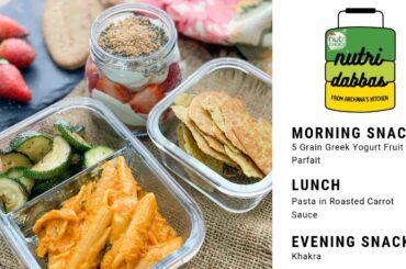 Healthy Office Lunch Box Recipes - Episode 2 - Nutri Dabba by Archana's Kitchen