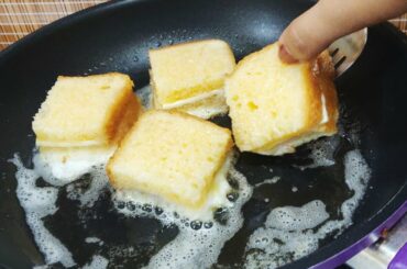 French Toast with Cheese ll मिनटों में बनाए Cheesy French Toast ll Healthy Tasty Breakfast Recipe