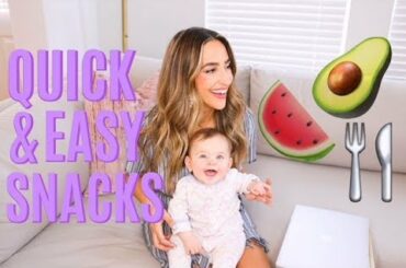 Quick + Easy Snack Ideas | Courtney Shields
