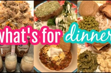 WHAT'S FOR DINNER & DESSERT || REAL LIFE LARGE MEAL IDEAS || COLLAB WITH TAYLOR ELMORE