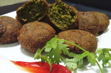 Arabic snack Falafel |శెనగలు  తో healthy స్నాక్ | chickpea fritters | snack recipes