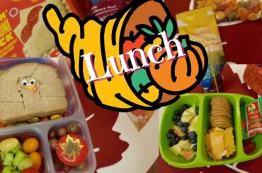 Kid's School Lunch Ideas Week of 11/4/19 🍁🦃🍁