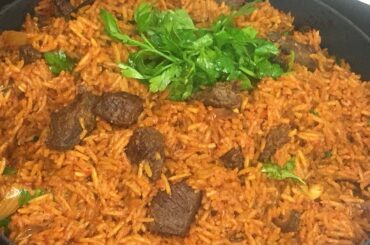 How to make authentic Nigerian party Jollof rice | Onyi sunshine emy