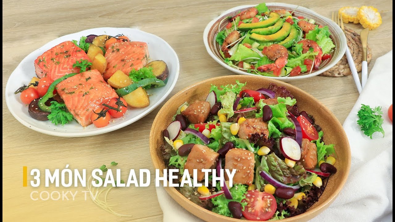 #CookyVN – Cách làm 3 Món Salad Healthy Kiểu Nhật đổi gió thực đơn giảm cân – Cooky TV #CookyVN - Cách làm 3 Món Salad Healthy Kiểu Nhật đổi gió thực đơn giảm cân - Cooky TV