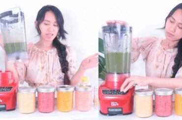 HOW TO MAKE SUPER EASY 5 healthy breakfast SMOOTHIE | TASTY AND QUICK | TIPID TIPS TAGALOG