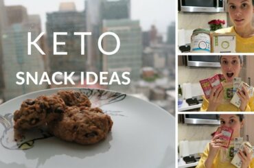 Quick + Easy Keto Snack Ideas | Coconut Manna | Healthy Chocolate Chip Cookies!
