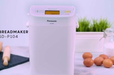Healthy Everyday Breadmaker SD-P104 (Marbled matcha bread)