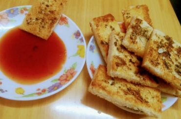 #kannadanaduchanel#Bread snacks recipe/ಬೆಳ್ಳುಳ್ಳಿ ಬ್ರೆಡ್ ಟೋ   ಸ್ಟ್