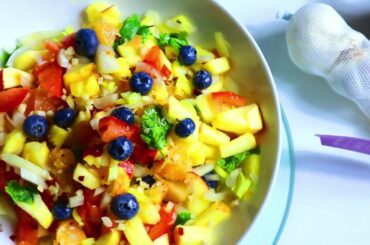 Rainbow Salad | Stay Healthy & Eat Tasty Nutritious Rainbow Salad