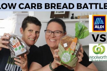 Low carb bread comparison - Australian Woolworths Macro bread vs Aldi Low carb bread